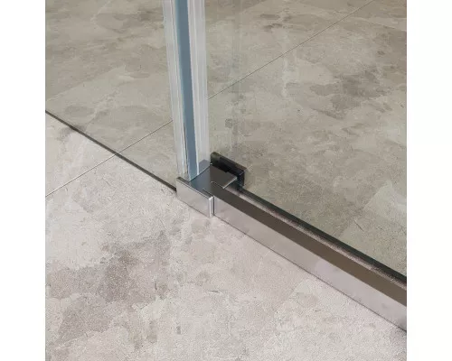 Душевая дверь в нишу BelBagno SOFT_CLOSE-1-BF-1-100-C-Cr профиль хром, стекло прозрачное