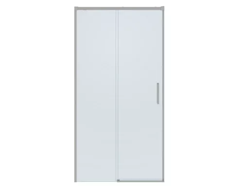 Душевая дверь CEZARES PLANE-BF-1-100-C-IN, 100х195, профиль сатин матовый, стекло прозрачное