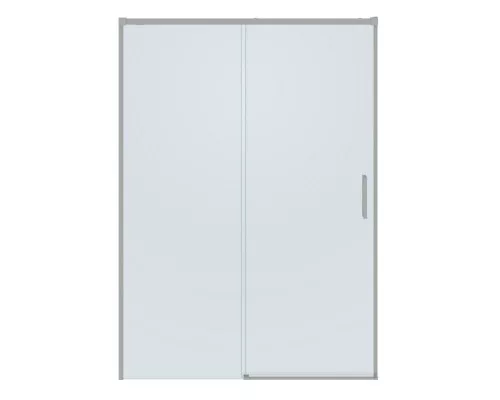 Душевая дверь CEZARES PLANE-BF-1-140-C-IN, 140х195, профиль сатин матовый, стекло прозрачное