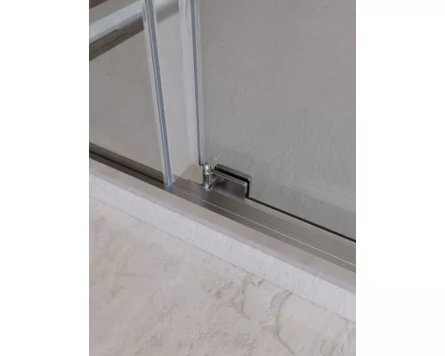 Душевая дверь CEZARES LUX-B-FS-11-100-C-CR, 100 см, профиль хром глянцевый, стекло прозрачное