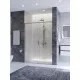 Душевая дверь CEZARES PLANE-BF-1-140-C-IN, 140х195, профиль сатин матовый, стекло прозрачное