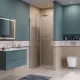Душевая дверь в нишу BelBagno SOFT_CLOSE-2-BF-1-100-C-Cr профиль хром, стекло прозрачное