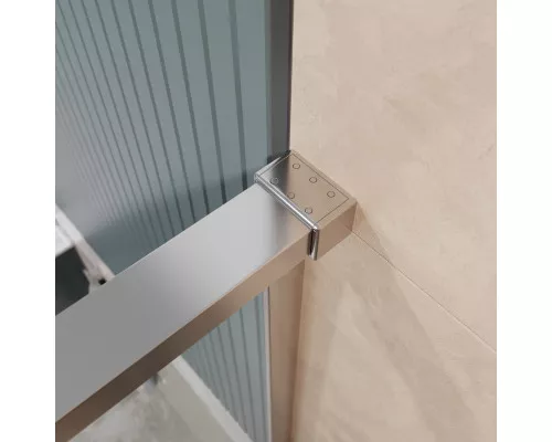 Душевая дверь в нишу BelBagno SOFT_CLOSE-1-BF-1-100-C-Cr профиль хром, стекло прозрачное