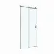 Душевая дверь в нишу BelBagno SOFT_CLOSE-2-BF-1-100-C-GM профиль оружейная сталь, стекло прозрачное