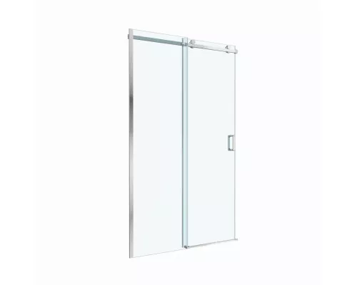 Душевая дверь в нишу BelBagno SOFT_CLOSE-2-BF-1-130-C-Cr профиль хром, стекло прозрачное