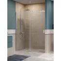 Душевая дверь в нишу BelBagno SOFT_CLOSE-2-BF-1-160-C-Cr профиль хром, стекло прозрачное