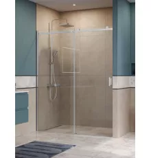 Душевая дверь в нишу BelBagno SOFT_CLOSE-2-BF-1-160-C-Cr профиль хром, стекло прозрачное