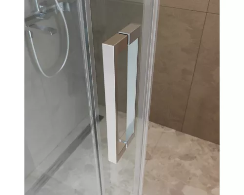Душевая дверь в нишу BelBagno SOFT_CLOSE-1-BF-1-100-C-Cr профиль хром, стекло прозрачное