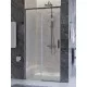 Душевая дверь CEZARES PLANE-BF-1-100-C-GM, 100х195, профиль оружейная сталь, стекло прозрачное