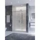 Душевая дверь CEZARES PLANE-BF-1-140-C-CR, 140х195, профиль хром глянцевый, стекло прозрачное