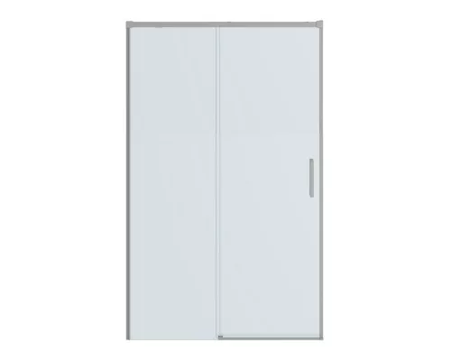 Душевая дверь CEZARES PLANE-BF-1-110-C-IN, 110х195, профиль сатин матовый, стекло прозрачное