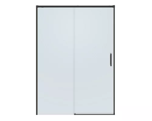 Душевая дверь CEZARES PLANE-BF-1-130-C-GM, 130х195, профиль оружейная сталь, стекло прозрачное