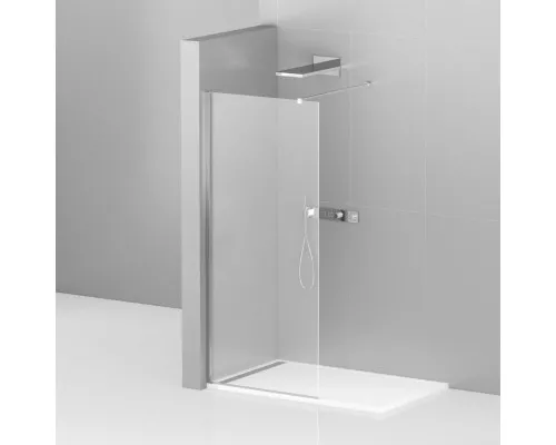 Душевая перегородка CEZARES LIBERTA-L-1-80-120-C-Cr кронштейн 120см