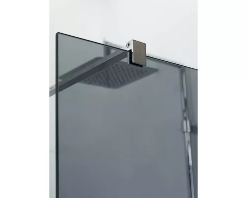 Душевая перегородка CEZARES LIBERTA-L-2-110-120-GR-Cr кронштейн 120 см