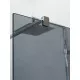 Душевая перегородка CEZARES LIBERTA-L-2-110-120-GR-Cr кронштейн 120 см