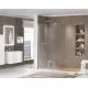 Душевая перегородка CEZARES LIBERTA-L-1-110-120-GR-Cr кронштейн 120см