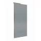 Душевая перегородка BelBagno UNO-L-1-TB-90-GR-GM, 90 см, профиль оружейная сталь, стекло серое
