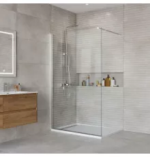 Душевая перегородка BelBagno KRAFT-L-1-120-C-Cr