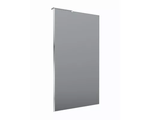 Душевая перегородка BelBagno UNO-L-1-TB-100-GR-Cr, 100 см, профиль хром, стекло серое