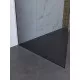 Душевая перегородка BelBagno UNO-L-1-TB-90-GR-Cr, 90 см, профиль хром, стекло серое