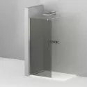 Душевая перегородка CEZARES LIBERTA-L-1-90-120-GR-Cr кронштейн 120см