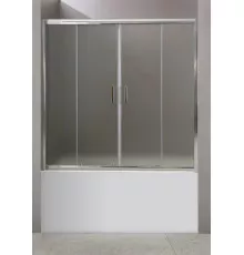 Шторка на ванну BelBagno UNO-VF-2-170/145-P-Cr