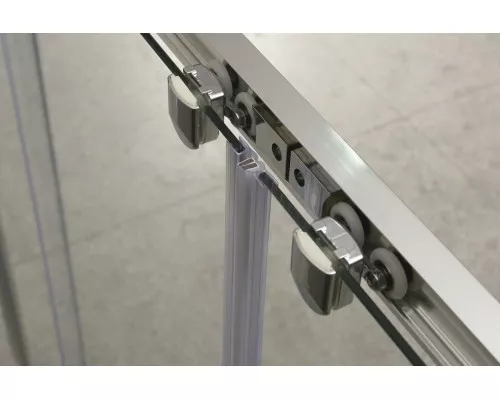 Шторка на ванну BelBagno UNIQUE-VF-2-150/180-140-C-Cr