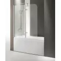 Шторка на ванну CEZARES ECO-O-V-21-120/140-P-Cr-L