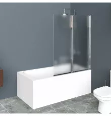 Душевая шторка на ванну BelBagno UNO-V-2-100/150-P-Cr-R