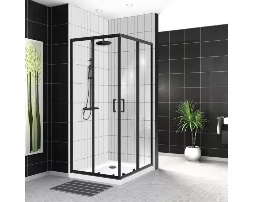 Душевой уголок BelBagno UNO-195-A-2-90-C-NERO
