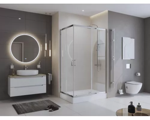 Душевой уголок BelBagno UNO-195-AH-2-100/90-C-Cr