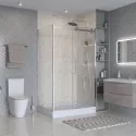 Душевой уголок BelBagno MARINO-2-AH-1-120/90-C-CR 120х90 см, профиль хром, стекло прозрачное