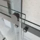Душевой уголок BelBagno MARINO-2-AH-1-150/100-C-GM 150х100 см, профиль оружейная сталь, стекло прозрачное