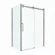 Душевой уголок BelBagno MARINO-2-AH-1-150/100-C-GM 150х100 см, профиль оружейная сталь, стекло прозрачное