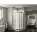 Душевой уголок BelBagno DUE-A-2-80-C-Cr