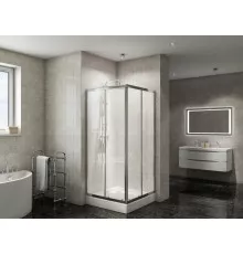 Душевой уголок BelBagno DUE-A-2-80-C-Cr