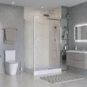Душевой уголок BelBagno MARINO-2-AH-1-120/100-C-CR 120х100 см профиль хром, стекло прозрачное