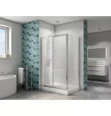 Душевой уголок BelBagno DUE-AH-1-120/80-C-CR