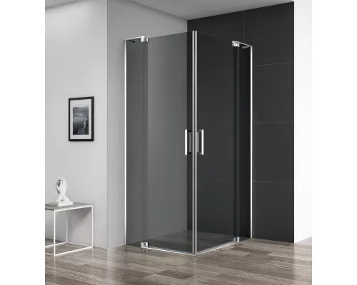 Душевой уголок CEZARES SLIDER-A-2-100/110-GRIGIO-Cr