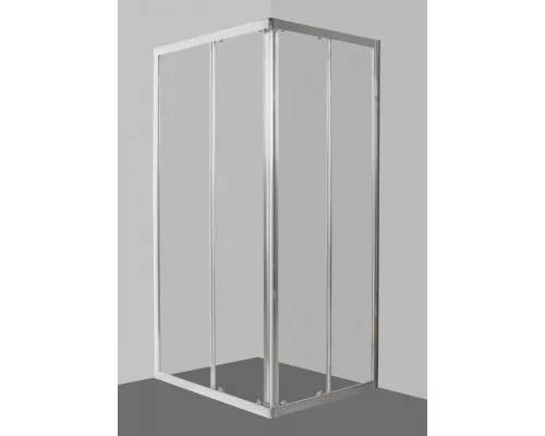 Душевой уголок BelBagno DUE-AH-2-100/80-C-Cr