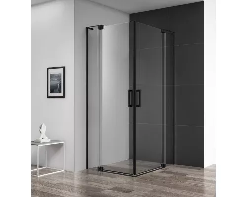 Душевой уголок CEZARES SLIDER-AH-2-70/80-100/110-C-NERO