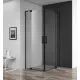 Душевой уголок CEZARES SLIDER-AH-2-70/80-100/110-C-NERO