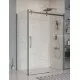 Душевой уголок BelBagno MARINO-2-AH-1-150/100-C-GM 150х100 см, профиль оружейная сталь, стекло прозрачное