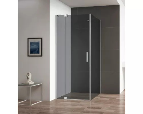 Душевой уголок CEZARES SLIDER-AH-1-100-70/80-GRIGIO-Cr