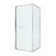 Душевой уголок CEZARES LUX-A-FS-1-80-C-CR, 80х80 см, профиль хром глянцевый, стекло прозрачное