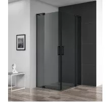 Душевой уголок CEZARES SLIDER-A-2-100/110-GRIGIO-NERO