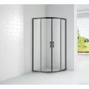 Душевой уголок CEZARES ECO-O-R-2-100-C-NERO