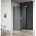 Душевой уголок CEZARES SLIDER-R-2-80/90-GRIGIO-Cr