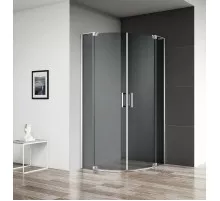 Душевой уголок CEZARES SLIDER-R-2-80/90-GRIGIO-Cr