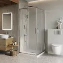 Душевой уголок BelBagno LUCE-A-2-100-C-Cr Душевой уголок BelBagno LUCE-A-2-100-C-Cr